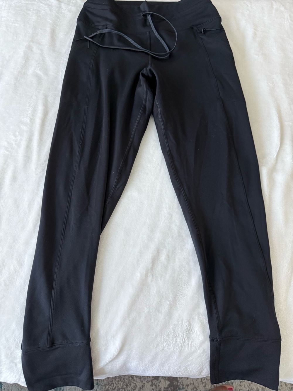 Offline By Aerie Warmup High Waisted Pocket Legging Black Large D86